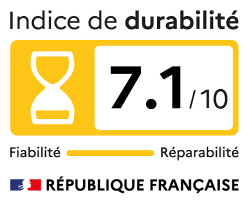Indice de durabilité 7.3/10